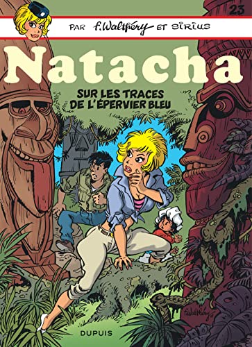 jaquette livre Natacha Tome 23 - Sur Les Traces De L'épervier Bleu