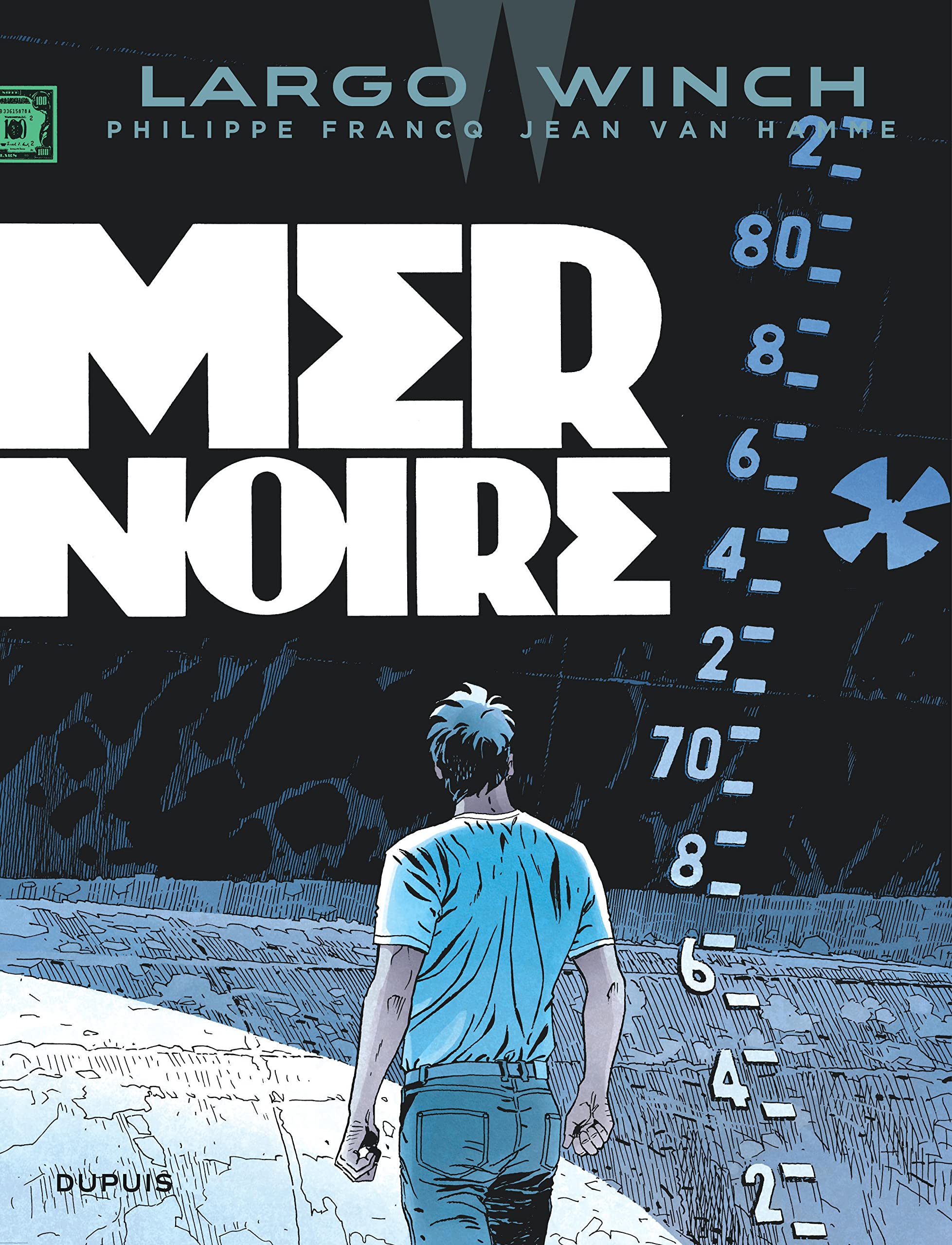 jaquette livre Largo Winch - tome 17 - Mer noire (grand format)