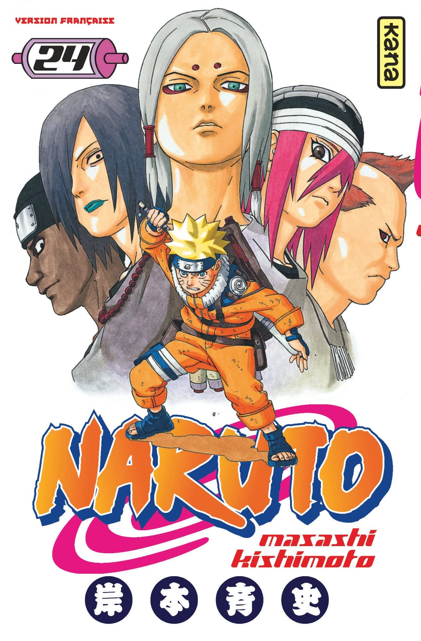 jaquette livre Naruto Vol.24