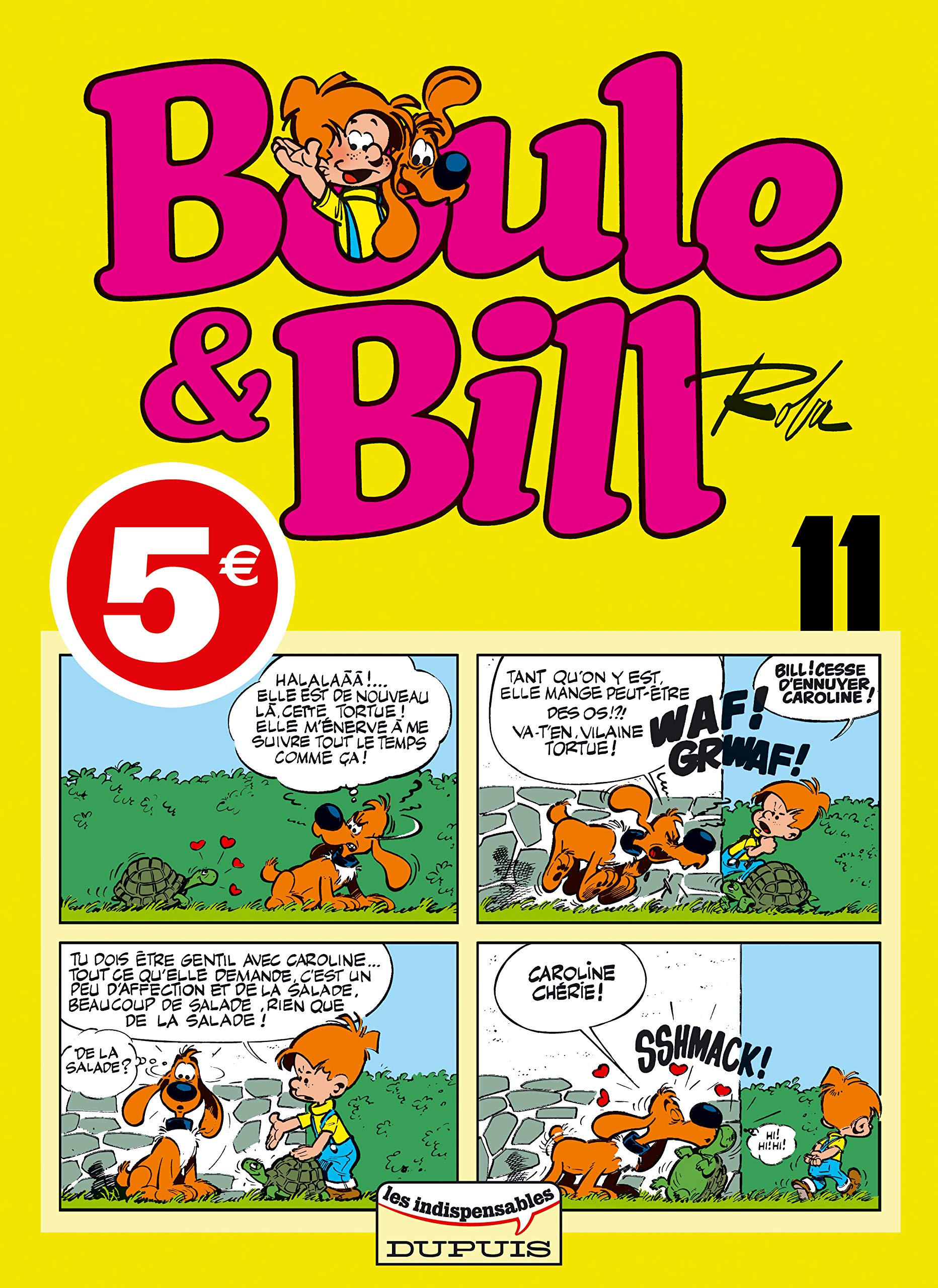 jaquette livre Boule et Bill, Tome 11 :