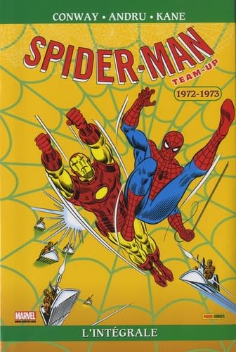 jaquette livre Spider-Man L'intégrale - 1972-1973