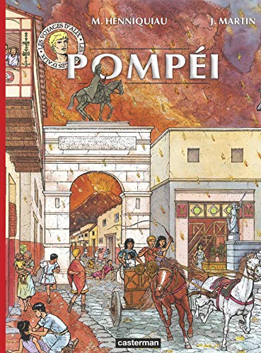 jaquette livre Les Voyages D'alix - Pompéi