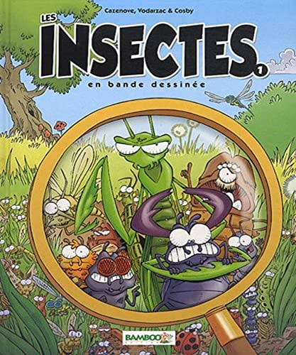 jaquette livre Les Insectes En Bande Dessinée Tome 1