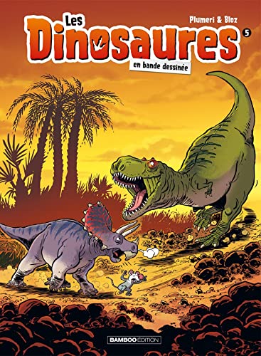 jaquette livre Les Dinosaures En Bande Dessinée Tome 5