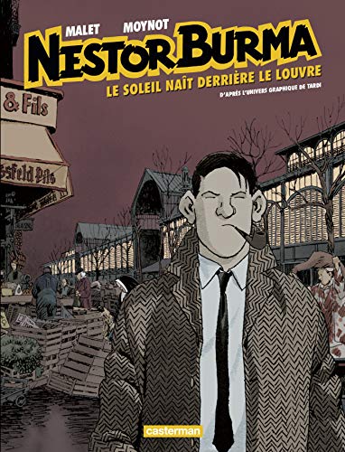 jaquette livre Nestor Burma Tome 6 - Le Soleil Naît Derrière Le Louvre