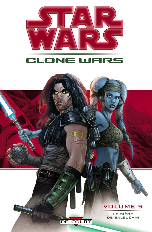 jaquette livre Star Wars The Clone Wars, Tome 9 : Le siège de Saleucami