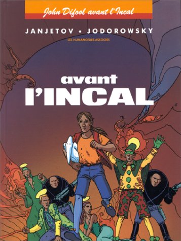 jaquette livre John Difool Avant L'incal Tome 1 : Les Deux Orphelins