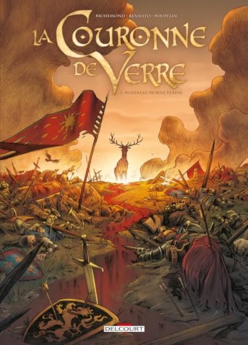 jaquette livre La Couronne De Verre Tome 2 - Rozebeke Morne Plaine
