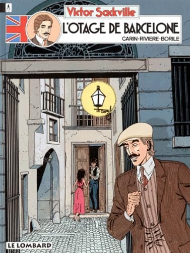 jaquette livre Victor Sackville Tome 6 - L'otage De Barcelone