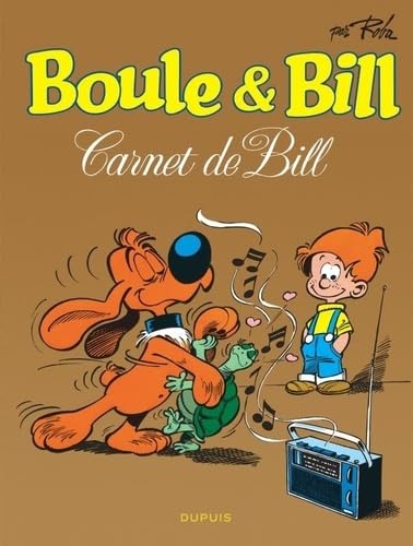 jaquette livre Boule & Bill Tome 18 - Carnet De Bill