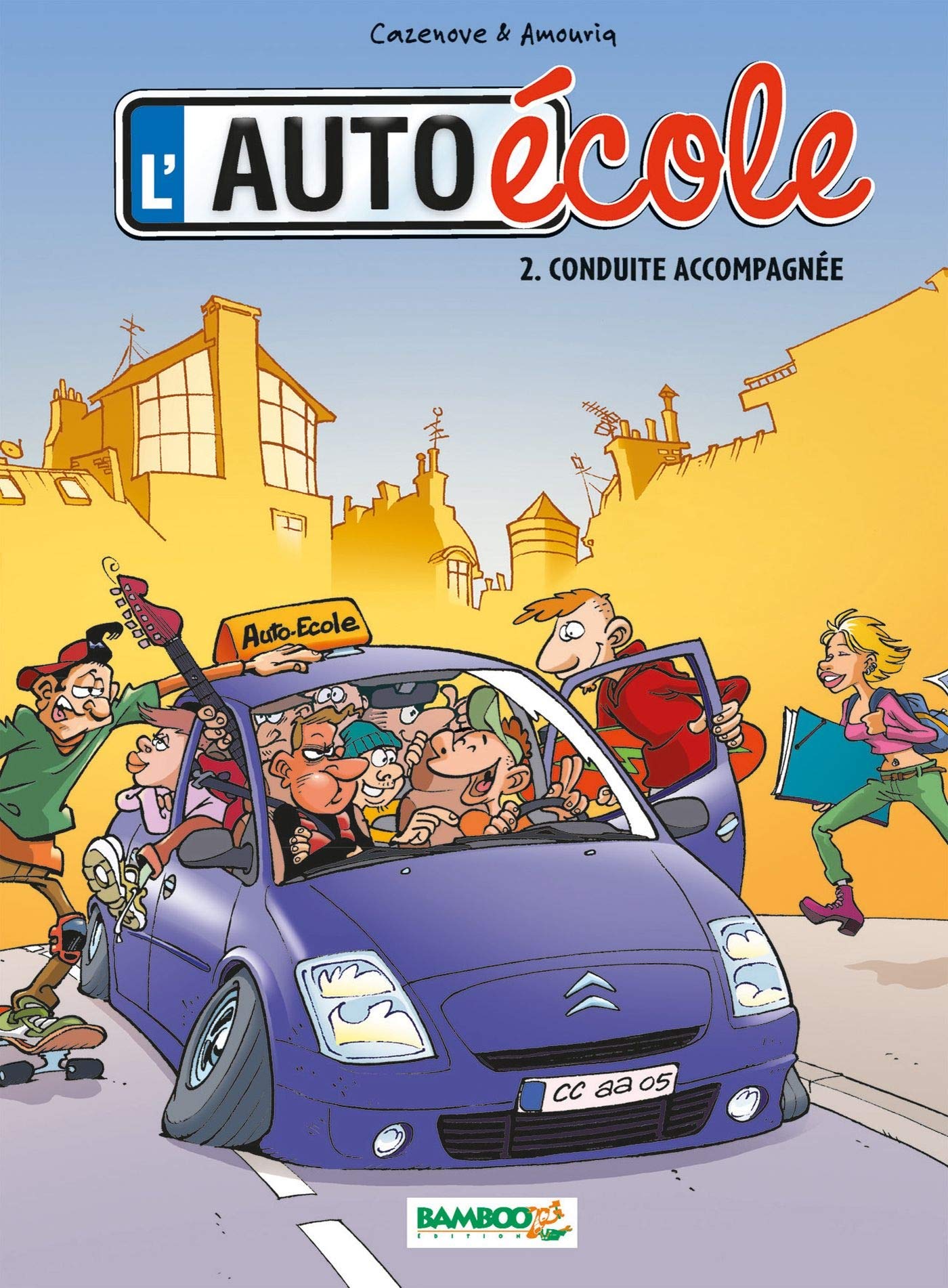 jaquette livre L'auto-école, tome 2