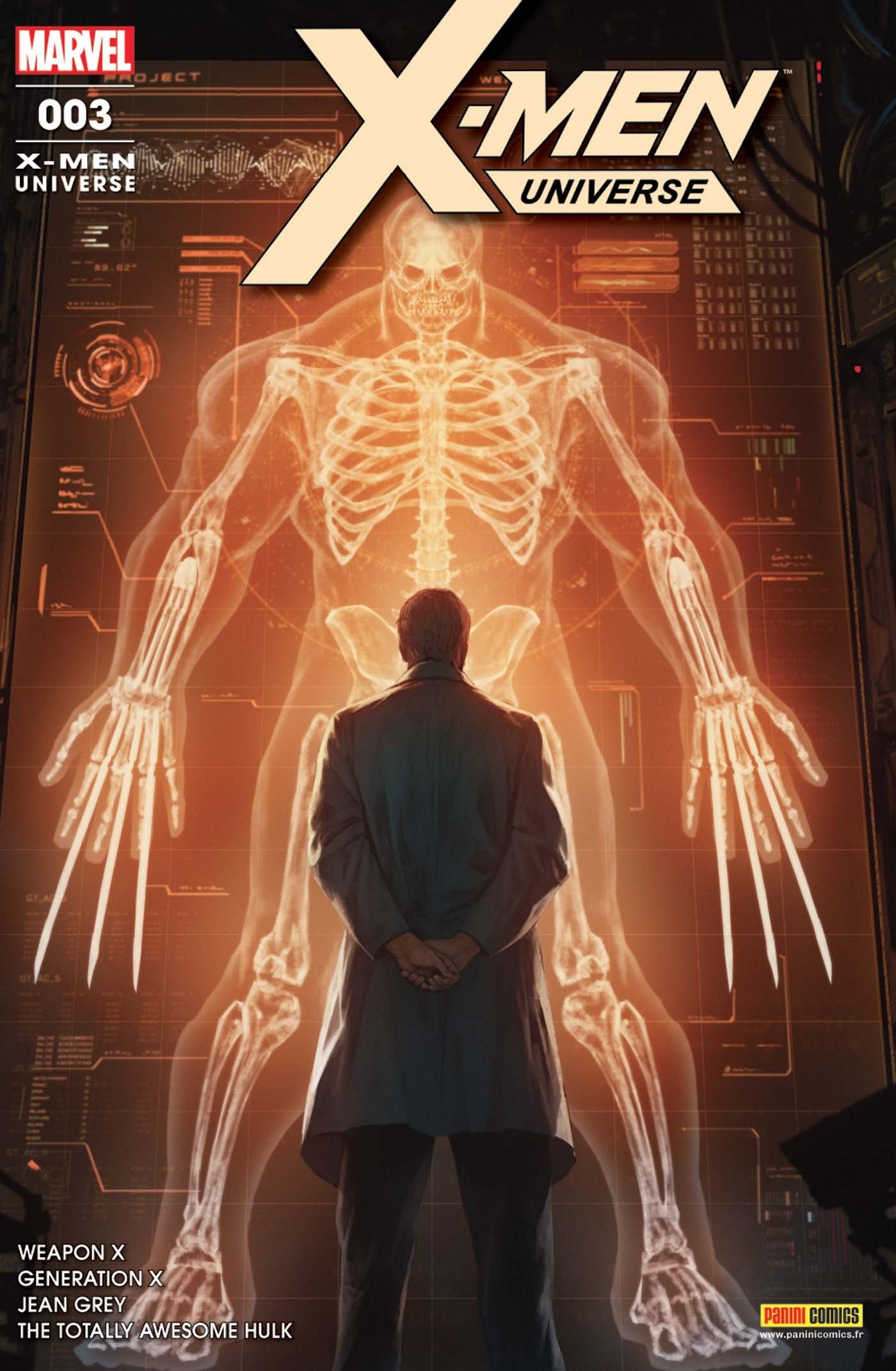 jaquette livre X-Men Universe nº3