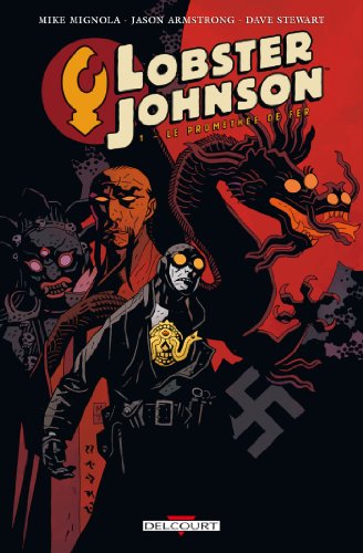 jaquette livre Lobster Johnson Tome 1 - Le Prométhée De Fer