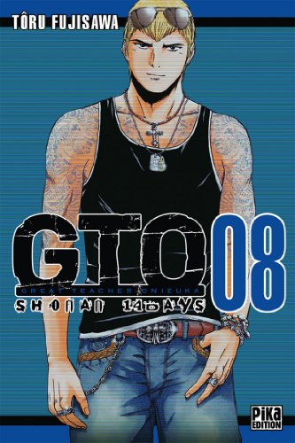 jaquette livre GTO Shonan 14 Days - Tome 8
