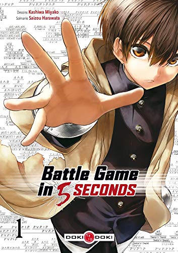 jaquette livre Battle Game in 5 Seconds - Tome 1