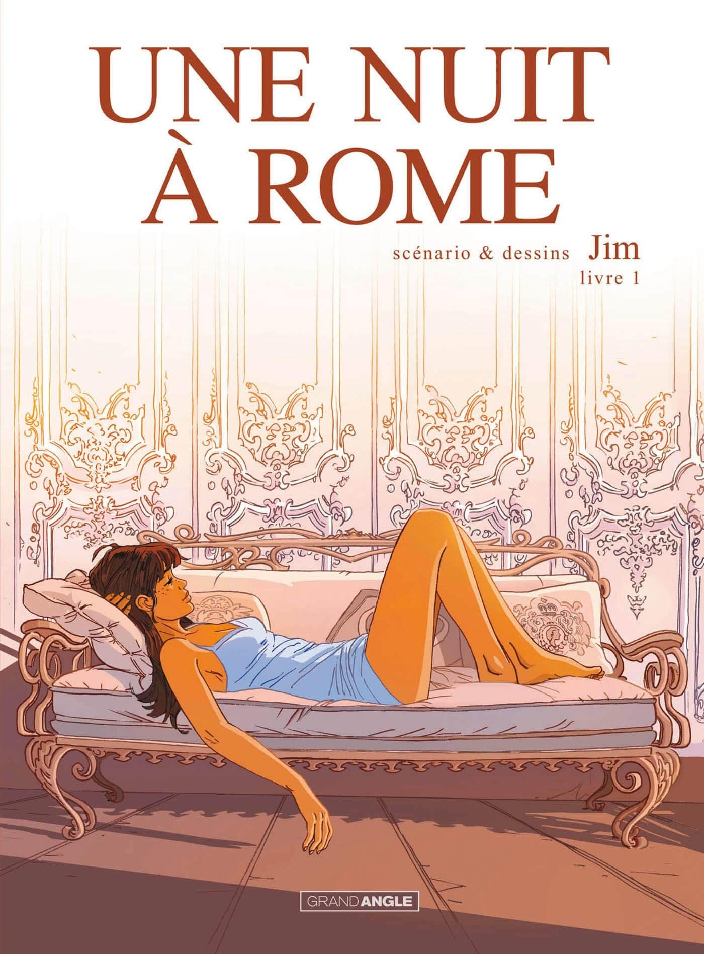 jaquette livre Une nuit à Rome, tome 1, cycle 1
