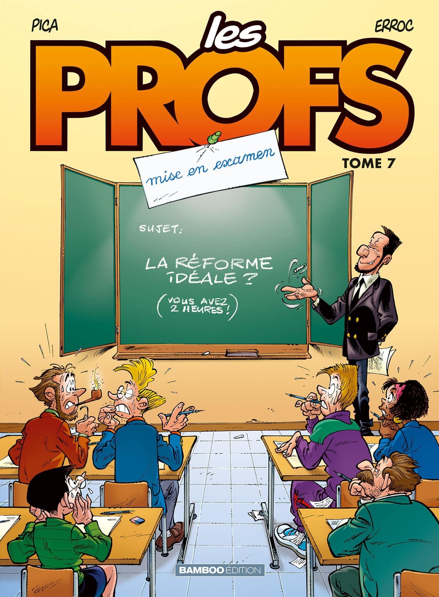 jaquette livre Les Profs, Tome 7 : Mise en examen
