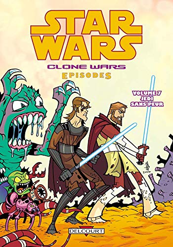 jaquette livre Star Wars The Clone Wars Tome 7 - Jedi Sans Peur