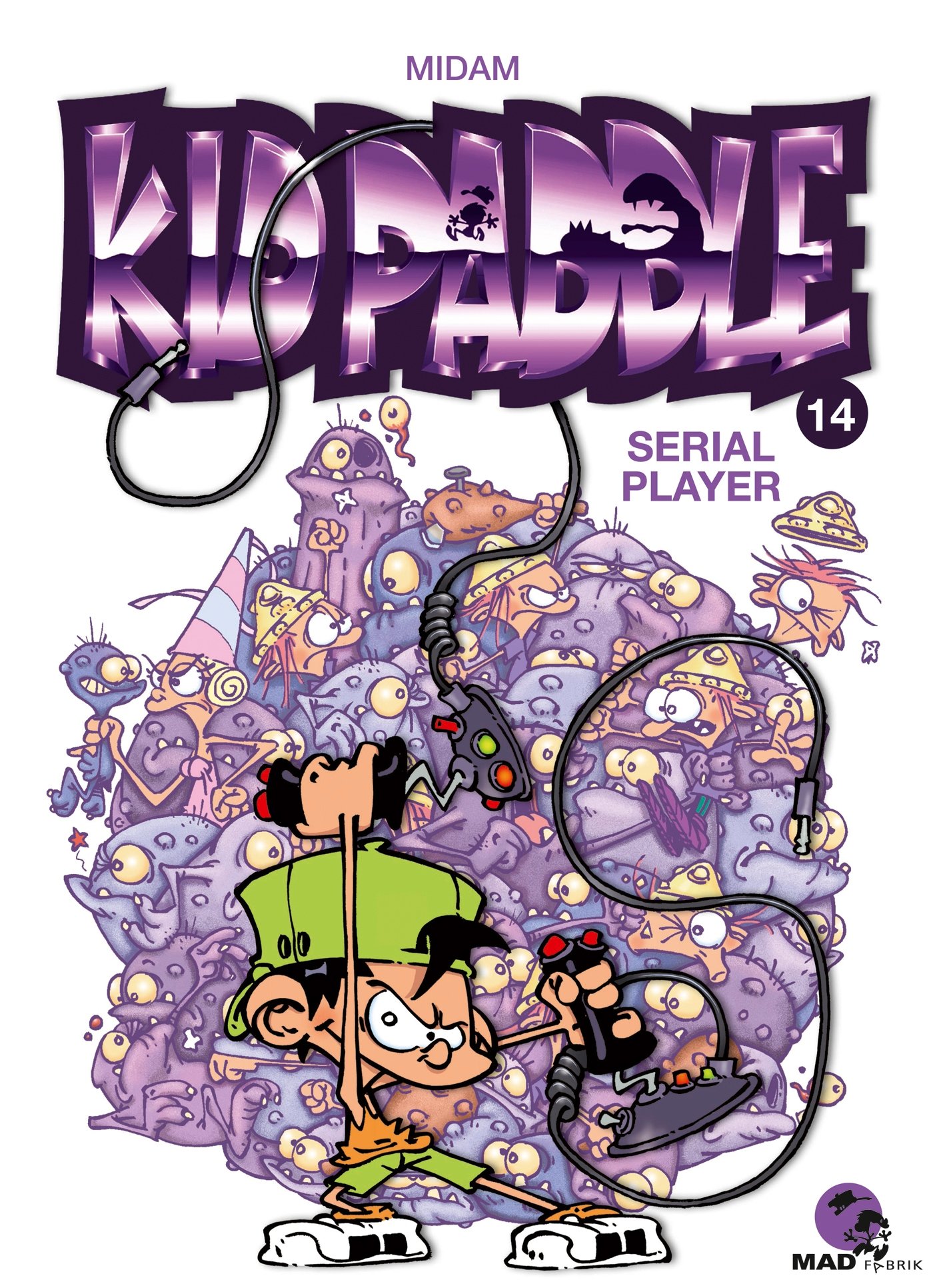 jaquette livre Kid Paddle - Tome 14 : Serial Player