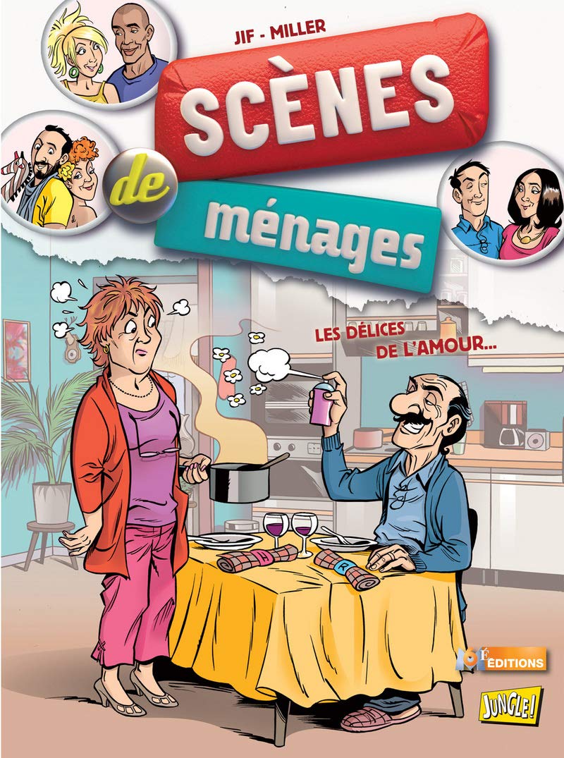 jaquette livre Scènes de ménages, Tome 2 : Les délices de l'amour...