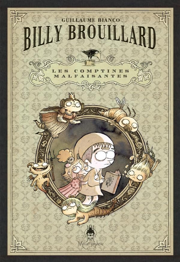 jaquette livre Billy Brouillard - Les Comptines Malfaisantes - Coffret En 3 Volumes : L'hôte Funeste - La Complainte De La Fille De L'eau Suivie De La Petite Princesse Qui Faisait Du Mal Aux Gens - Imhotep