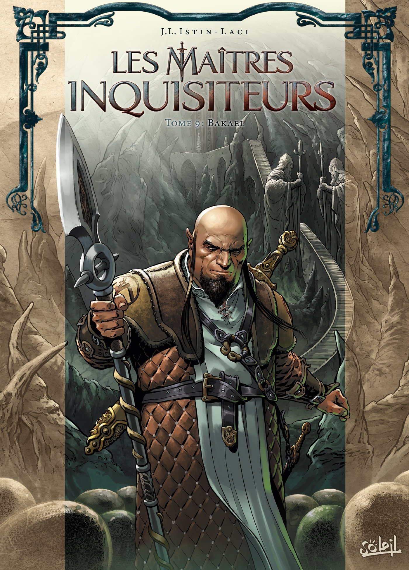 jaquette livre Maîtres inquisiteurs 09 - Bakael