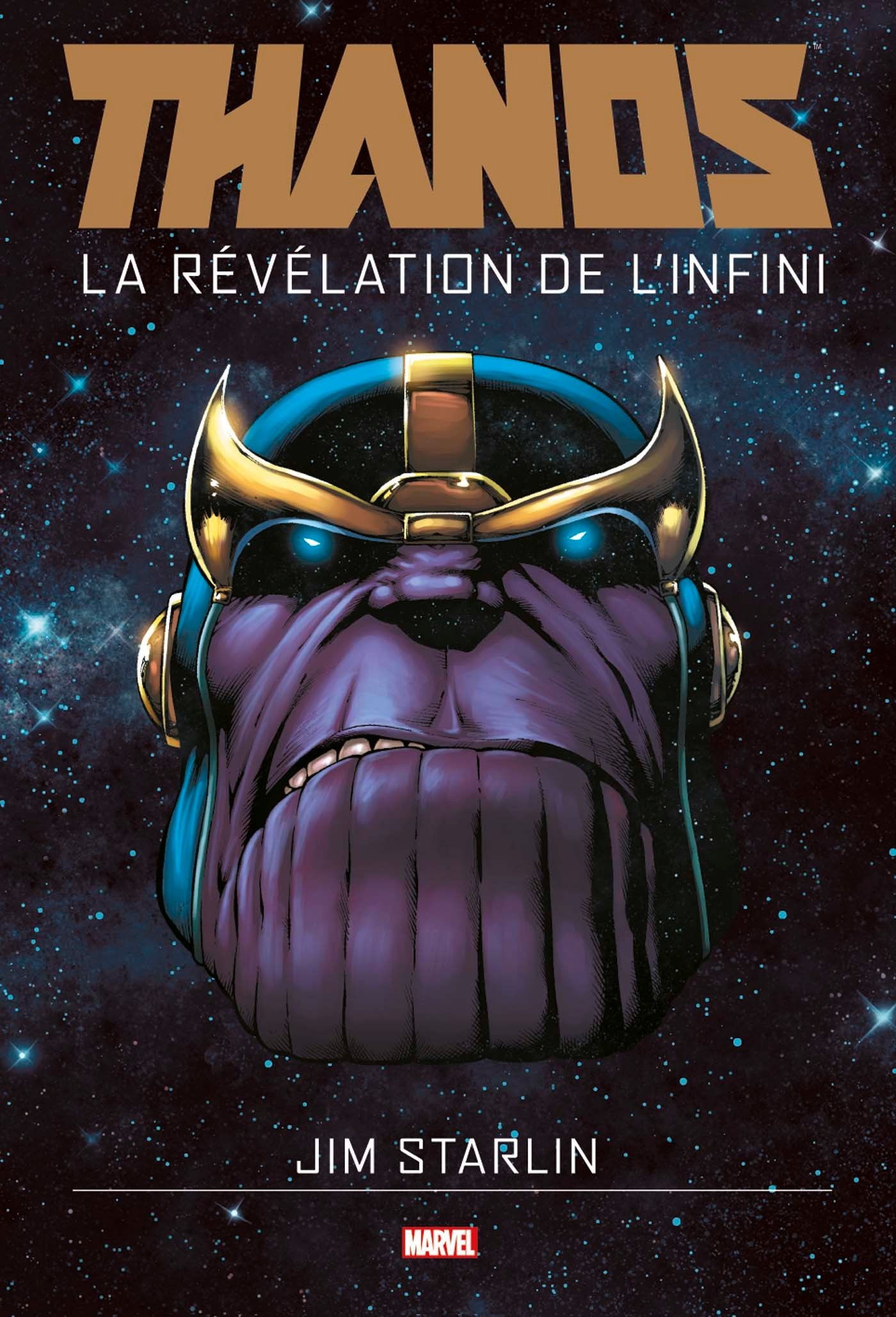 jaquette livre THANOS : LA REVELATION DE L'INFINI