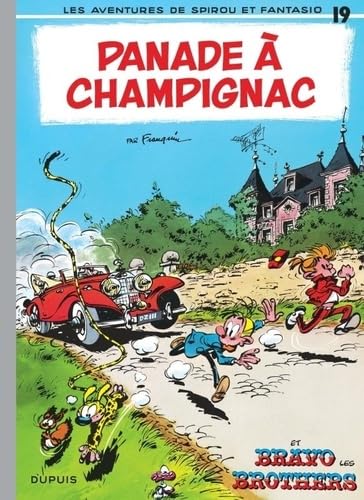 jaquette livre Les Aventures De Spirou Et Fantasio Tome 19 - Panade À Champignac