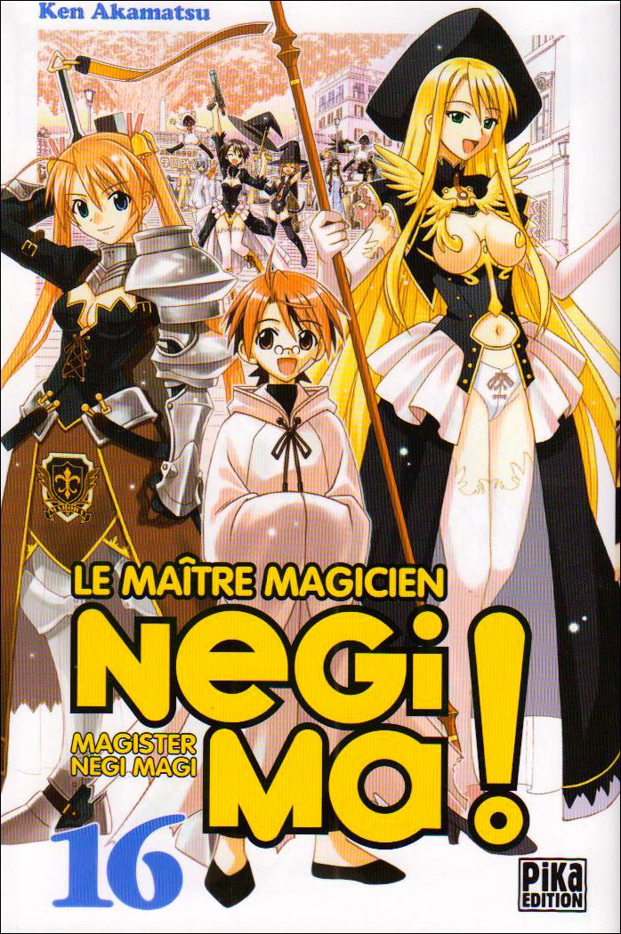 jaquette livre Negima - Le maitre magicien Vol.16