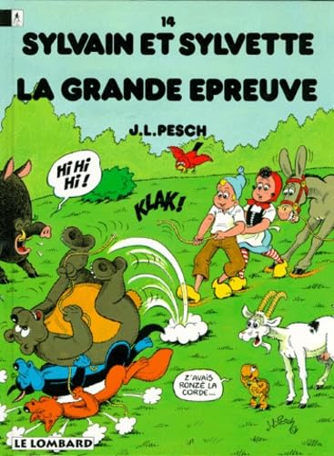 jaquette livre Sylvain Et Sylvette Tome 14 : La Grande Épreuve