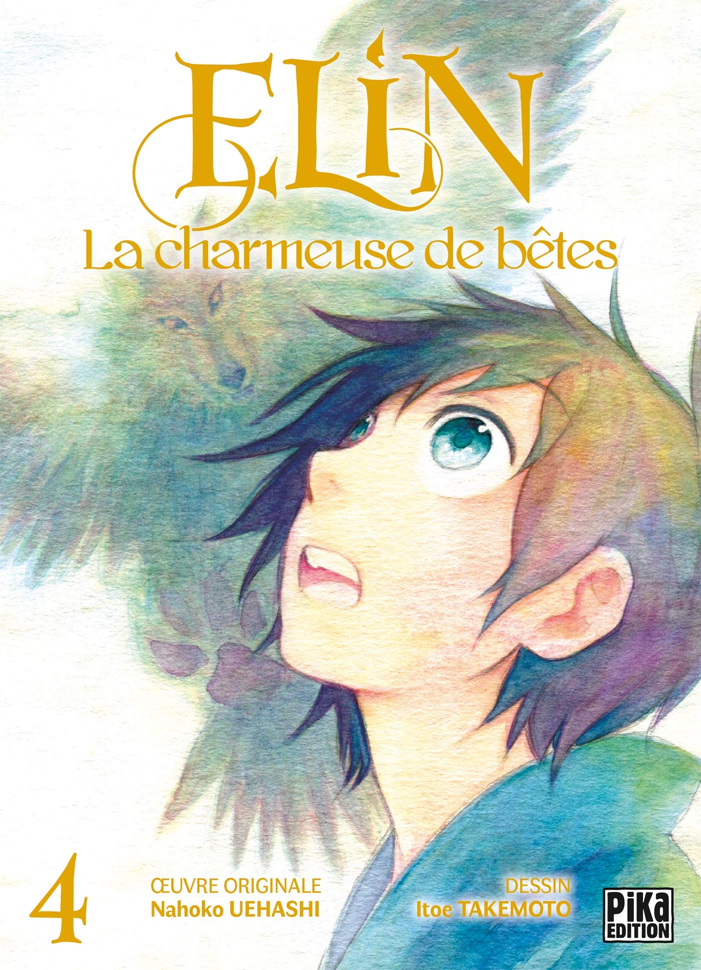 jaquette livre Elin, la charmeuse de bêtes T04