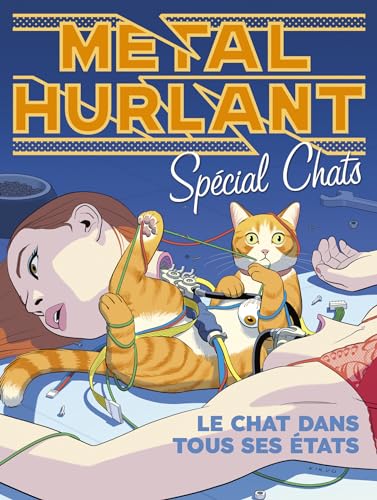 jaquette livre Métal Hurlant Hors Série : Les Chats - La Dixième Vie Du Chat