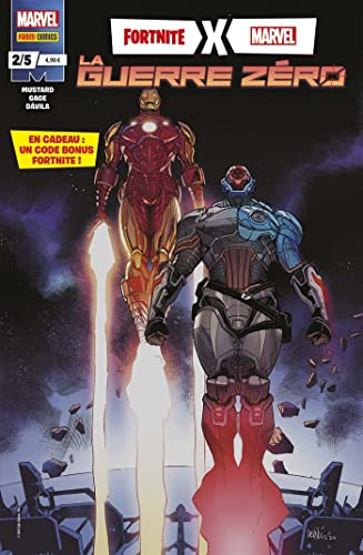 jaquette livre Fortnite X Marvel : La Guerre Zéro N°02