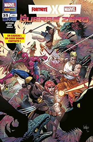 jaquette livre Fortnite X Marvel : La Guerre Zéro N°03