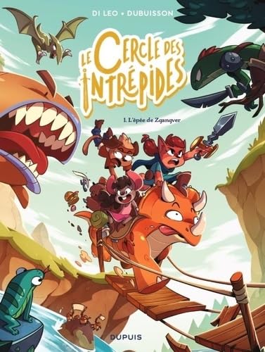 jaquette livre Le Cercle Des Intrépides - Tome 1, L'épée De Zgangver