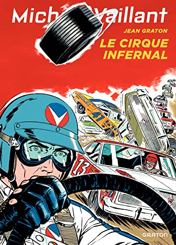 jaquette livre Michel Vaillant Tome 15 - Le Cirque Infernal