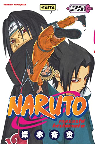 jaquette livre Naruto - Tome 25 : Itachi et Sasuke