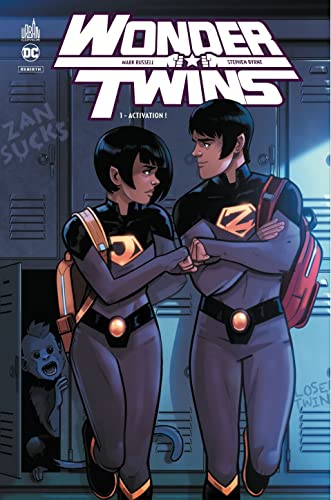 jaquette livre Wonder Twins Tome 1 - Activations !