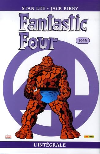jaquette livre Fantastic Four L'intégrale Tome 4 - 1966