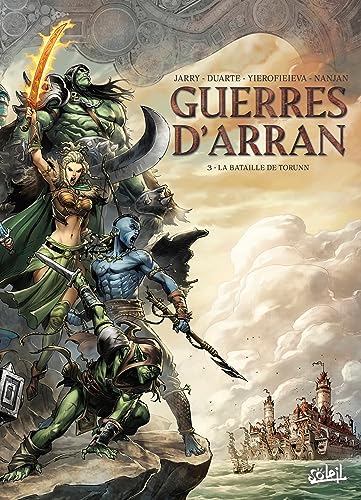 jaquette livre Les Terres D'arran : Guerres D'arran Tome 3 - La Bataille De Torunn