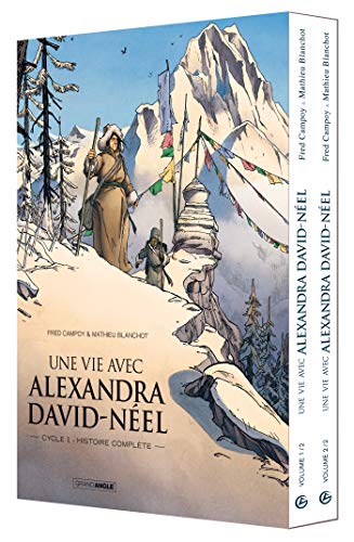jaquette livre Une Vie Avec Alexandra David-Néel - Coffret En 2 Volumes : Tomes 1 Et 2