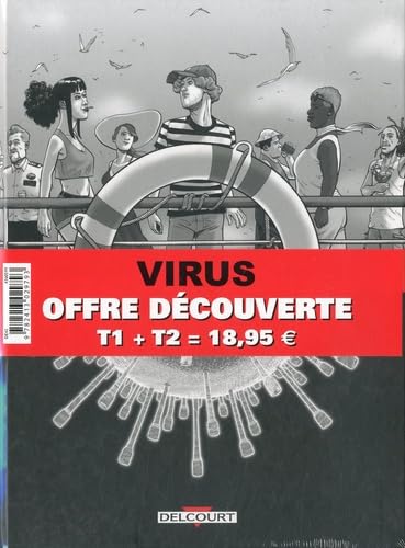 jaquette livre Virus - Pack Découverte En 2 Volumes - Tome 1, Incubation - Tome 2, Ségrégation