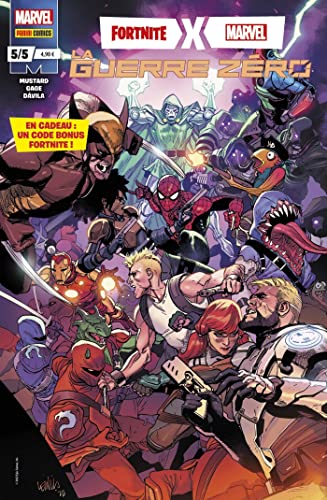 jaquette livre Fortnite X Marvel : La Guerre Zéro N°05