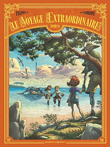 jaquette livre Le Voyage Extraordinaire Tome 10 - Cycle 4 - Voyage Au Centre Des Terres - 1/3