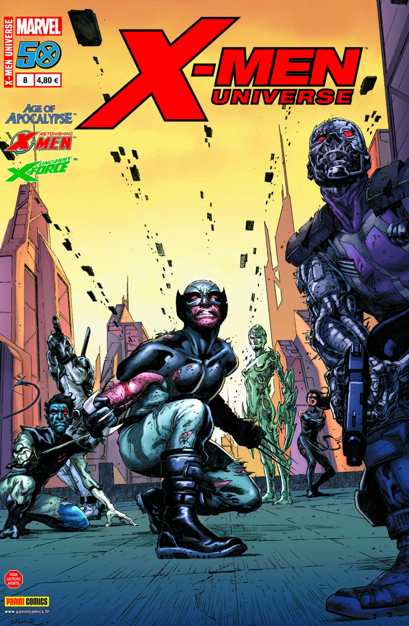 jaquette livre X-men universe 2012 008
