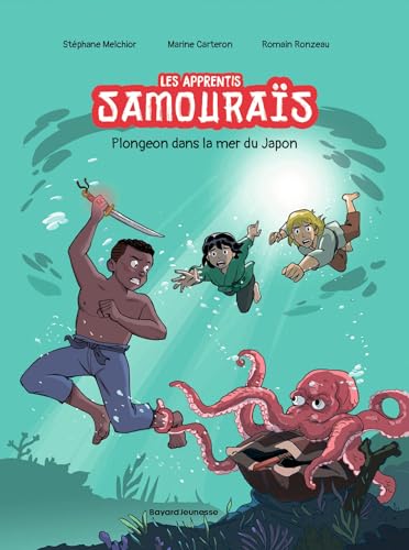 jaquette livre Les Apprentis Samouraïs Tome 3 - Plongeon Dans La Mer Du Japon