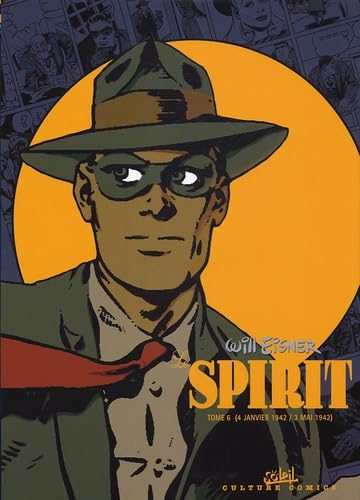 jaquette livre Le Spirit Tome 6 - 4 Janvier 1942 / 3 Mai 1942