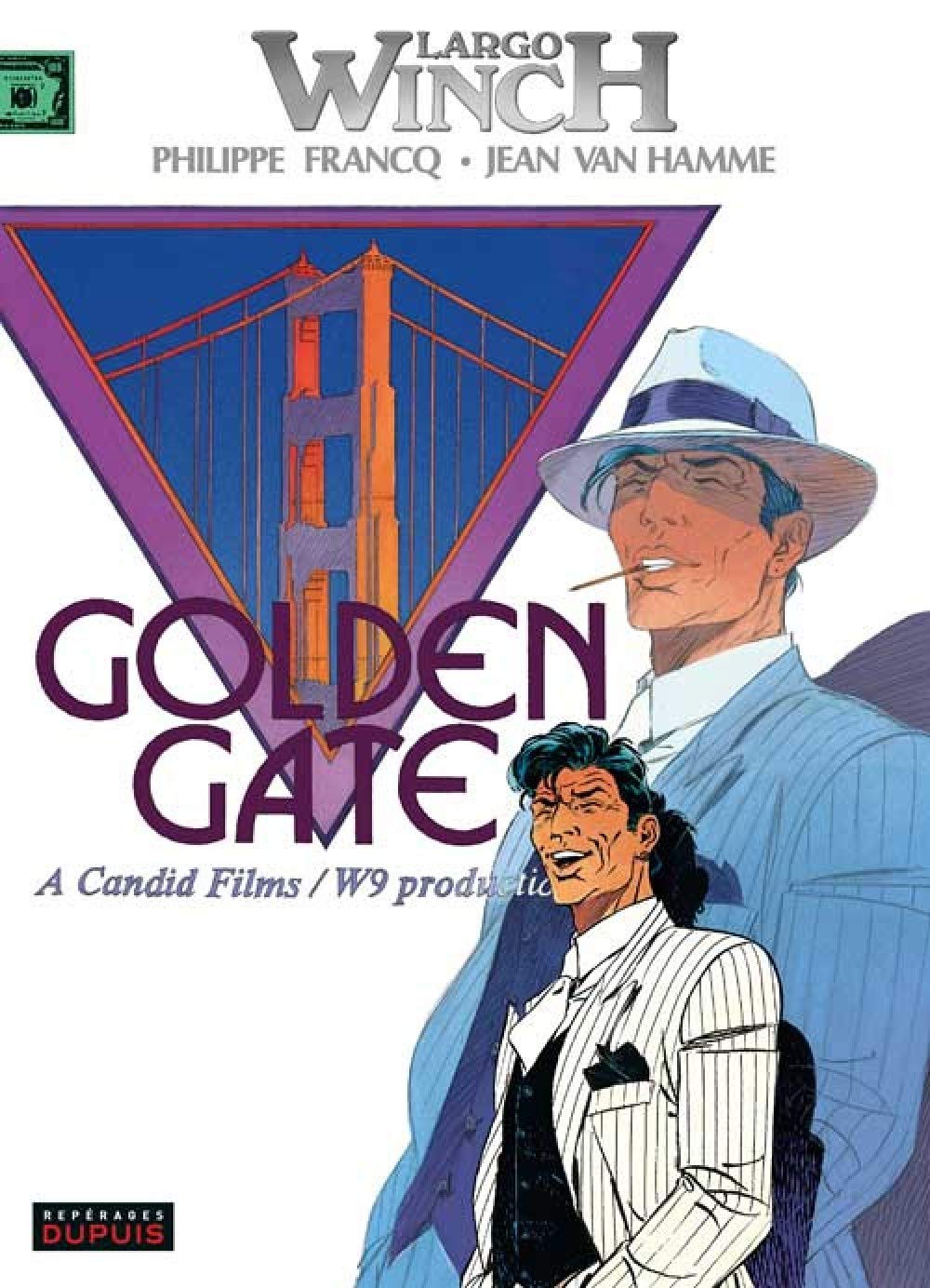 jaquette livre Largo Winch, tome 11 : Golden Gate