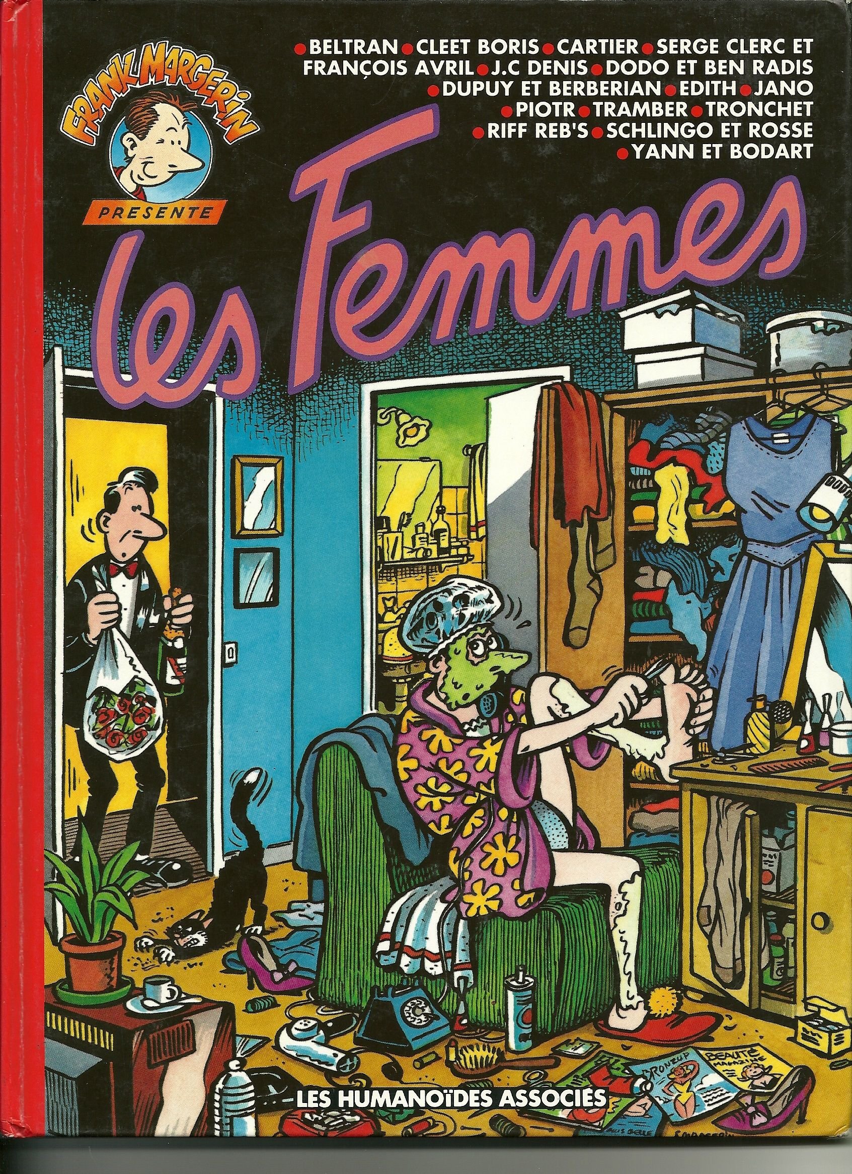 jaquette livre Frank margerin présente, tome 5 : Les femmes