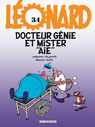 jaquette livre Léonard Tome 34 - Docteur Génie Et Mister 